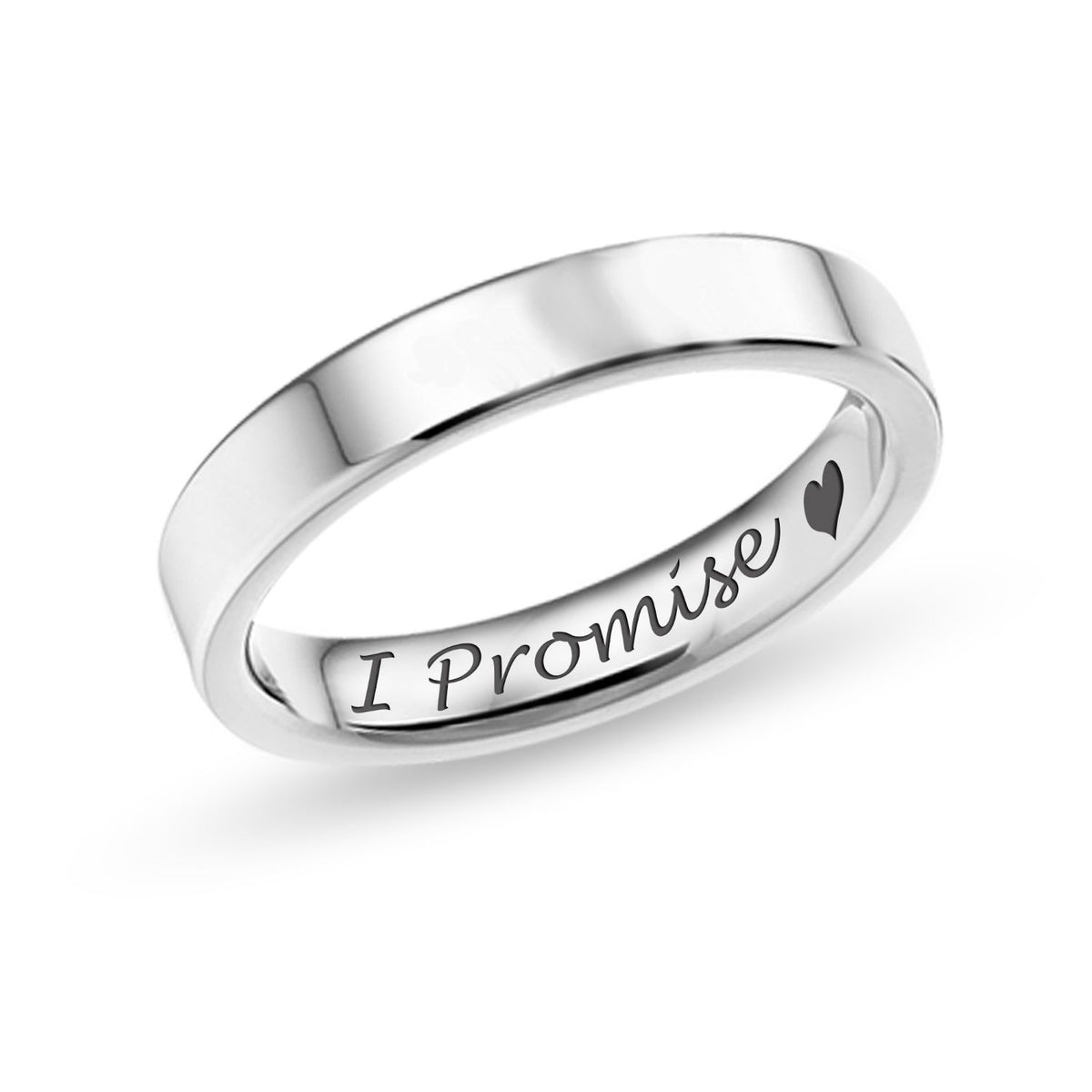 Engraved truesilver ring sale