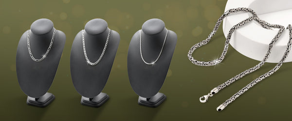 Silver Chain Design For Men: Pure & Original Styles | TrueSilver