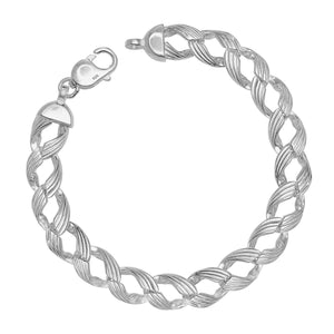 Buy Silver Bracelets & Kadas for Men by Oomph Online