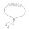 925 Sterling Silver Italian Butterfly Adjustable Bolo Bracelets for Women Teen