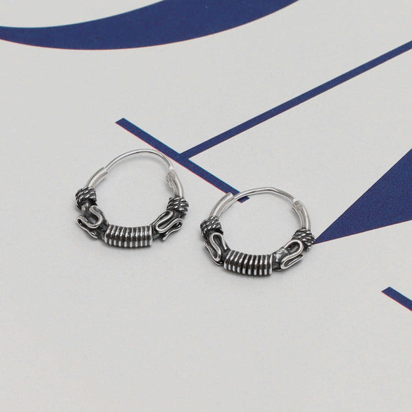 925 Sterling Silver Hoop Earrings for Cartilage Nose Lips Teen Women, Men