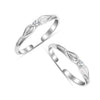 925 Sterling Silver Cubic Zirconia Vintage Italian Adjustable Toe Ring for Women