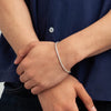 925 Sterling Silver Rope Chain Bracelet for Teen Women Man