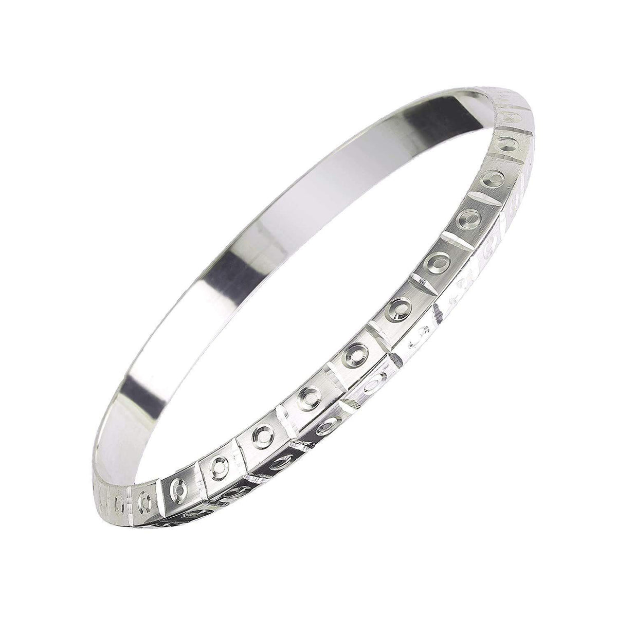 Buy 925 Sterling Silver Diamond Cut Sardar Kada Bangle for Men and Boy ...