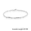 925 Sterling Silver Designer Chain Link Bracelet for Men 22 CM