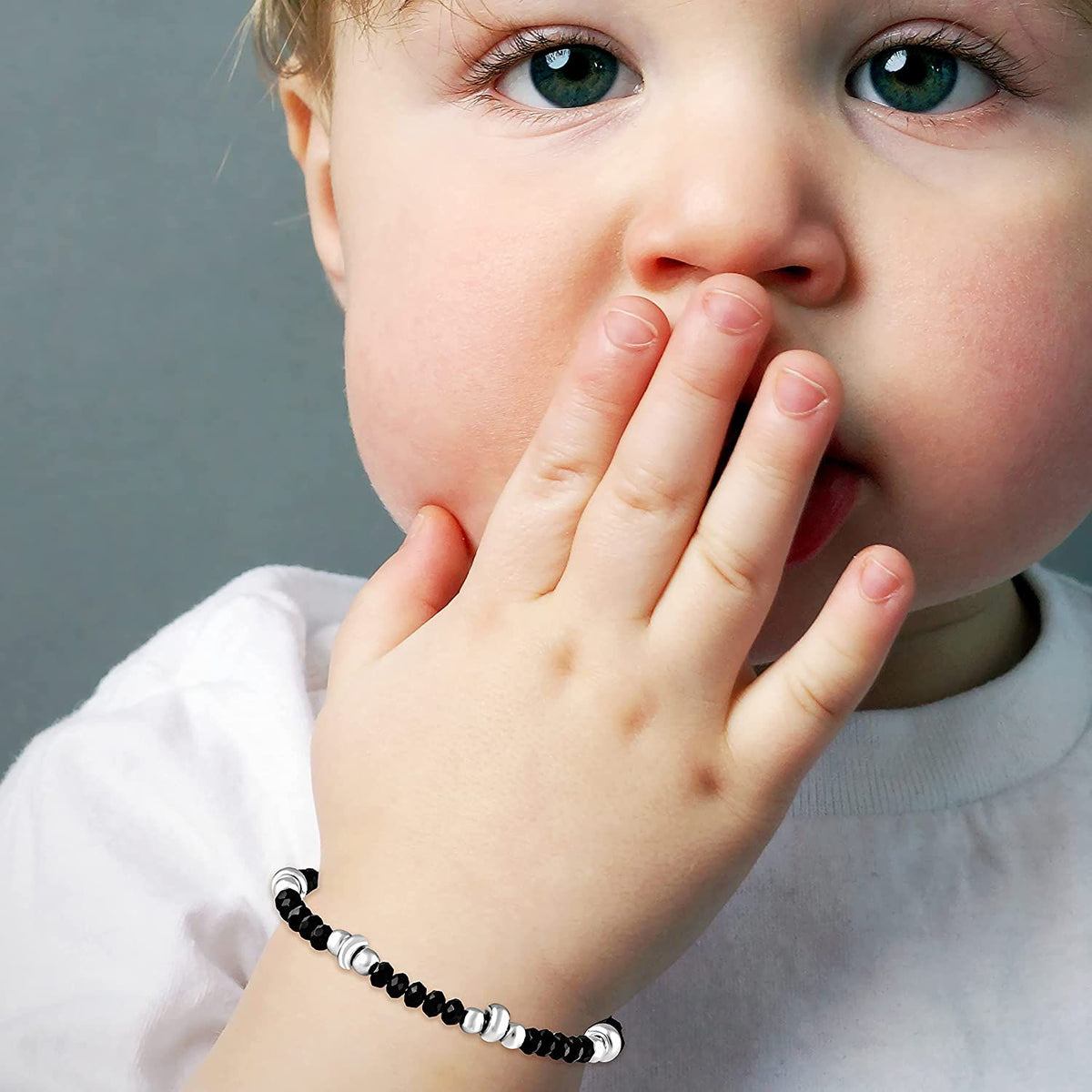 Infant deals silver bracelet