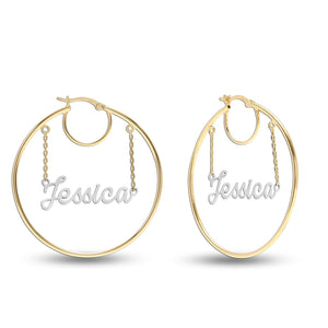 Personalised earrings hot sale