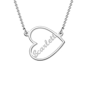 Sweetheart Silver Necklace - Scarlett Jewellery