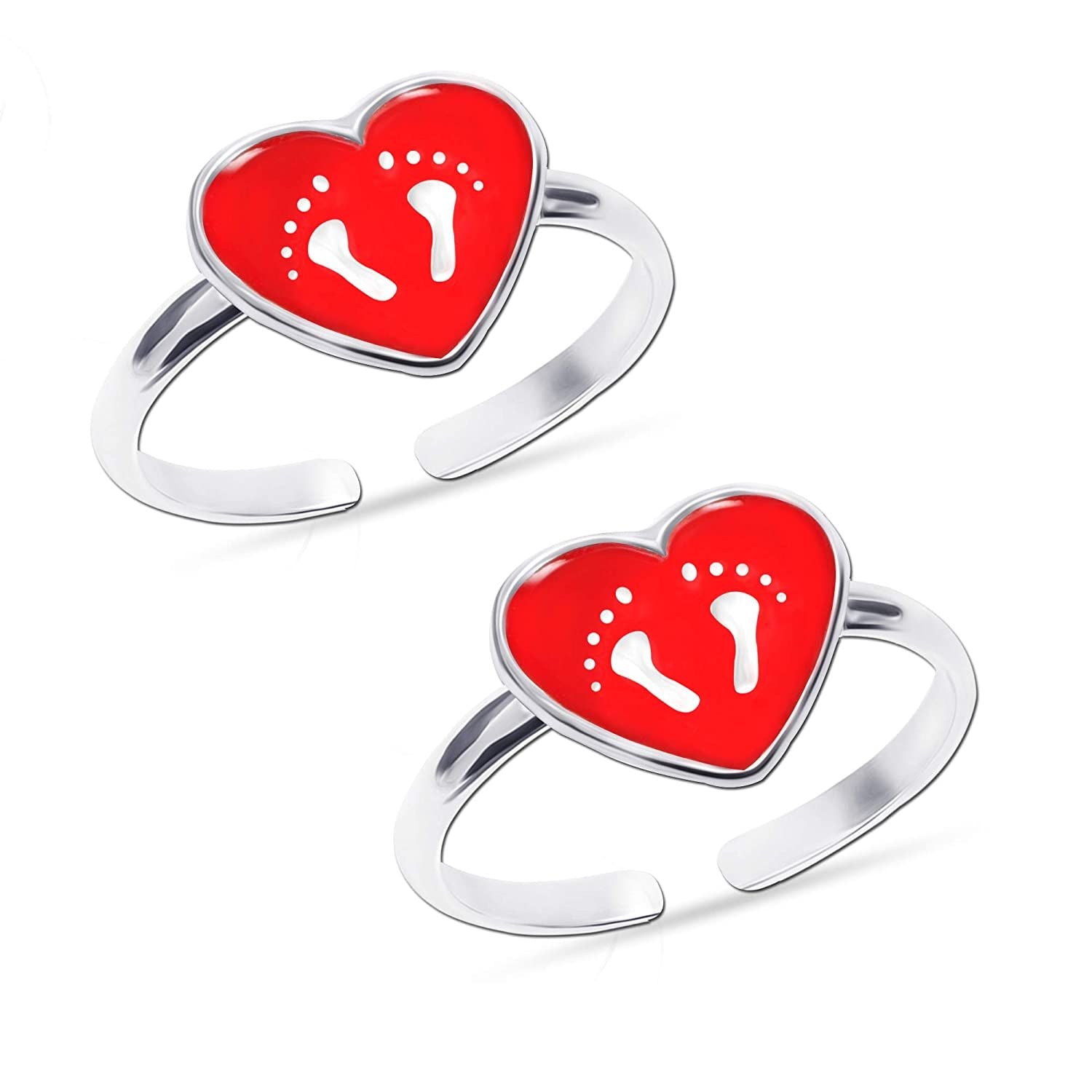 Buy Red Heart Ring Valentines Day Gift for Her for Girl, Romantic Love Ring,  Personalized Best Friend Birthday Girlfriend Gifts Handmade Jewelry Online  in India - Etsy