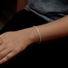 925 Sterling Silver Rope Chain Bracelet for Teen Women Man