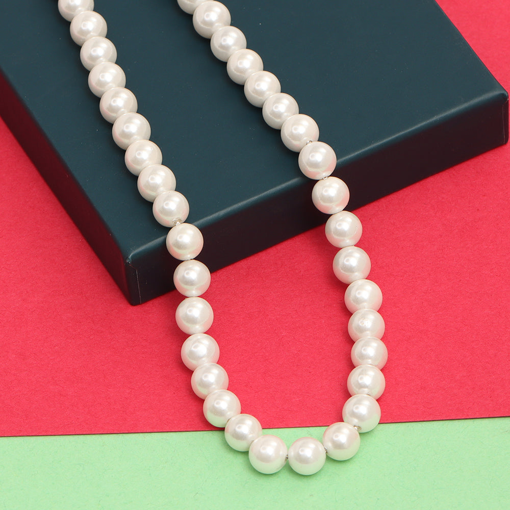 925 Sterling Silver Pearl Necklace for Women