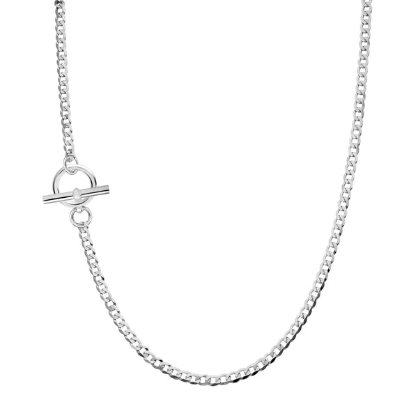 925 Sterling Silver Lariat Y Adjustable Toggle Clasp Necklace for Women