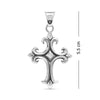 925 Sterling Silver Cross Pendant for Men and Boys